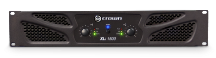 Crown XLI 1500 Two-Channel 450W Power Amplifier