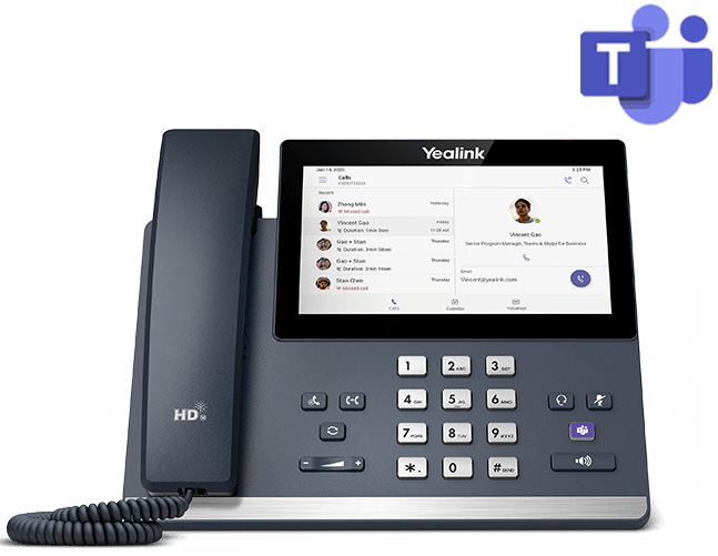 Yealink MP56 Microsoft Teams Desk Phone – view 2
