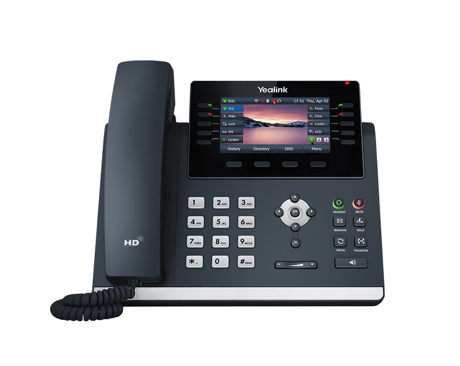 Yealink SIP-T46U - Gigabit Colour Display IP Phone
