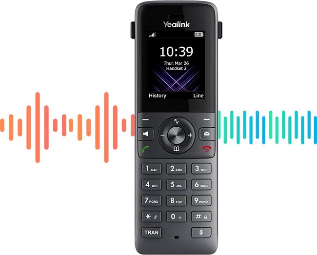Yealink W73H DECT Cordless Handset – view 2