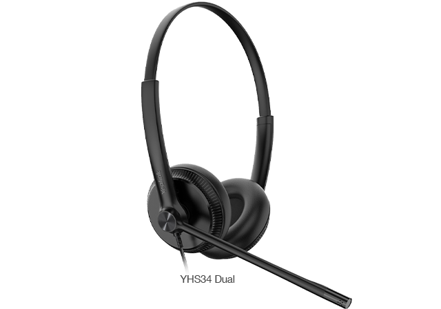 Yealink YHS34-Lite Dual-Ear Wired Headset – view 2