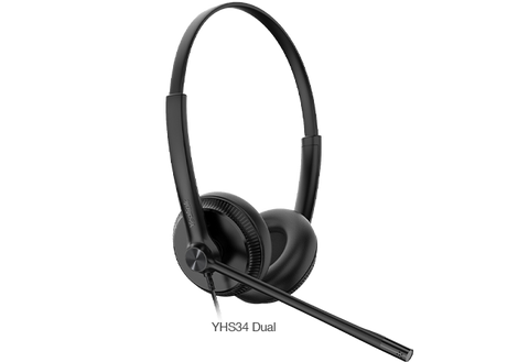 Yealink YHS34-Lite Dual-Ear Wired Headset – view 2