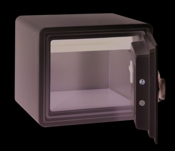 EAGLE YESM-015K FIRE RESISTANT SAFE, DIGITAL AND KEY LOCK (WHITE)
