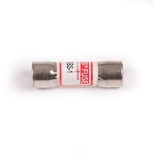 Fluke Fuse, A:1A (F), V:600V, IR:10kA, 10.3x34.9 mm