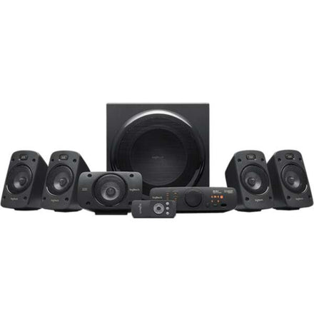 Buy Logitech Z906 Surround Sound Audio Speaker in Dubai, Sharjah, Abu Dhabi, Ajman, Al Ain, Ras Al Khaimah, Fujairah, Umm al Quwain, UAE