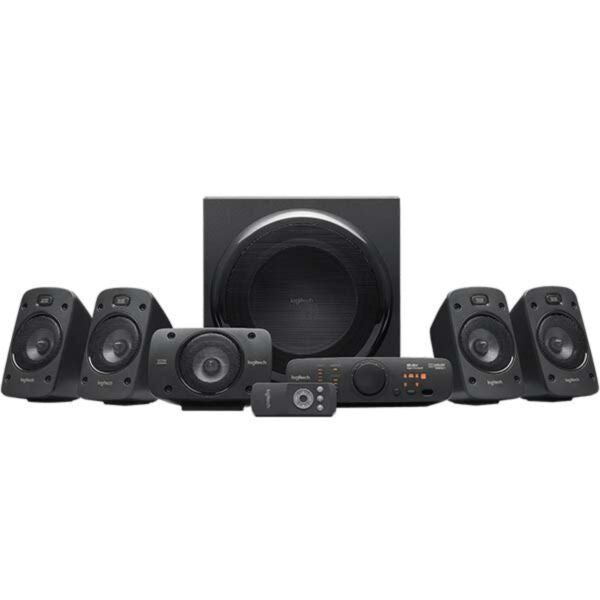 Buy Logitech Z906 Surround Sound Audio Speaker in Dubai, Sharjah, Abu Dhabi, Ajman, Al Ain, Ras Al Khaimah, Fujairah, Umm al Quwain, UAE