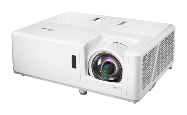 Optoma ZH406ST 4000 ANSI Lumens Compact High Brightness Short Throw Laser Projector