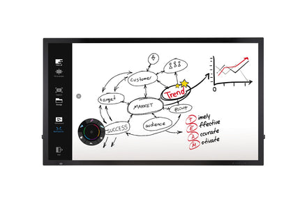 LG 75TC3D 75-inch 4K interactive flat panel with P-Cap touch